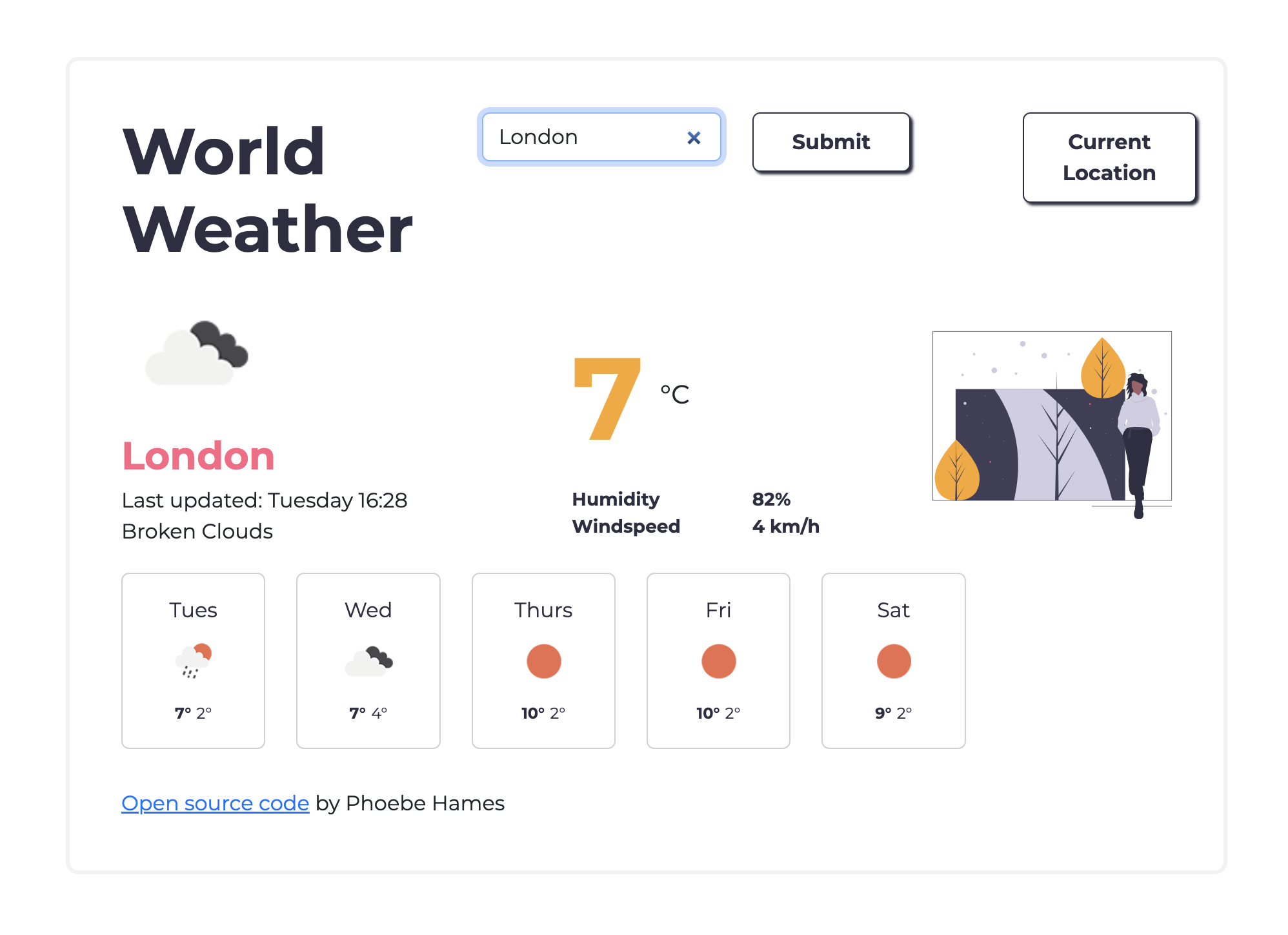 Weather App preview